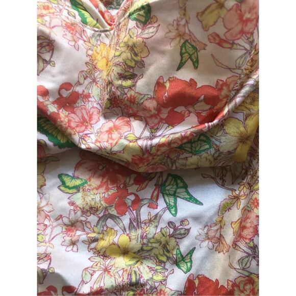 Victoria's Secret floral bandana bikini top swimsuit womens size M - Picture 9 of 9